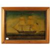 Image 1 : Framed Print of a Sailing Vessel