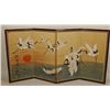 Image 1 : Japanese Screen with Water Cranes