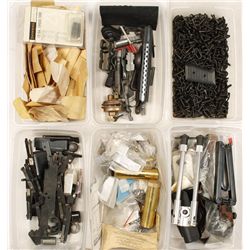 Box Lot of Gun Parts