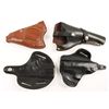 Image 1 : Lot of Four Quality Made Holsters: Bianchi Formed