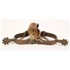 Image 1 : Arizona Copper Spurs with Studded Leather