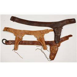 Lot of 3 Holster Rigs