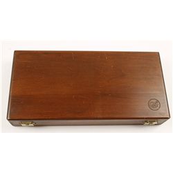 Colt Stained Wooden Box