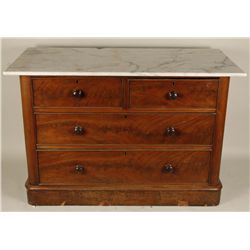 Antique Dresser with Marble Top