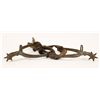 Image 1 : Ladies Steel Spurs with Star Rawls and Old Leather