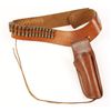 Image 1 : Hunter Leather Belt and Holster with Bullets