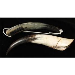 Lot of 2 Horns