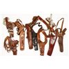 Image 1 : Collection of 8 Single Rig Shoulder Holsters.