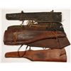Image 2 : Lot of 5 Leather Gun Scabbards