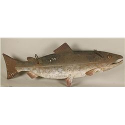 Large Wood Carved Fish