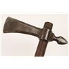 Image 2 : Old West Indian Combat Tomahawk & Carved Wood
