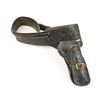Image 1 : Tooled Leather Belt and Holster with 22 bullets