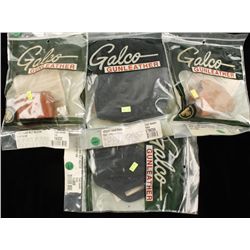 Lot of Four Galco Holsters