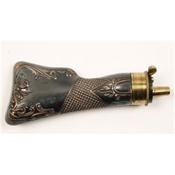 2 Old West Gun Powder Flasks.