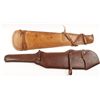 Image 1 : Lot of 2 Leather Rifle Scabbards