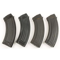 Lot of Four 30 Round Capacity AK 47 Magazines