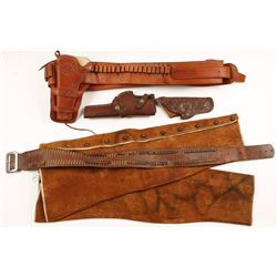 Lot of Holsters and Belts and More