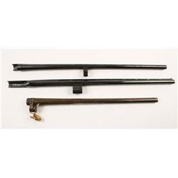 Lot of 3 Shotgun Barrels