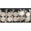 Image 1 : Lot of Ten "Morgan" Silver Dollars