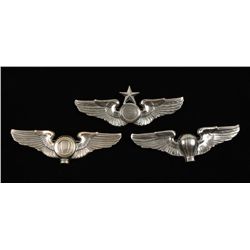 (3) USAAF WWII Army Air Corps Wing Grouping