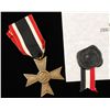 Image 2 : German WWII 2nd Class War Service Cross Without