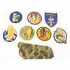 Image 1 : (7) USAAF WWII Squadron Patches and USMC Combat