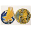 Image 2 : (7) USAAF WWII Squadron Patches and USMC Combat