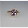 Image 1 : Beautiful Levian Style amethyst & Diamond Ring