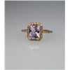 Image 2 : Beautiful Levian Style amethyst & Diamond Ring