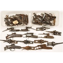 Box Lot of Gun Parts