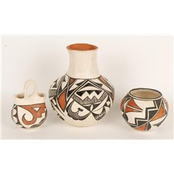 Three Acoma Pots