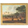Image 1 : C19th Colonial school - THE CHIMNEYSWEEPS DONKEY DERBY - oil on canvas, 28.1 by...