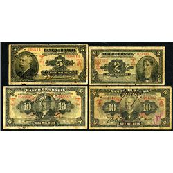 Banco do Brasil, 1923, Group of 4