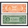 Image 2 : Banco Central De La Republica Dominicana, 1956 ND Issue Banknote Pair.