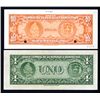 Image 2 : Banco Central De La Republica Dominicana, 1956 ND Issue Banknote Pair.