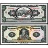 Image 1 : Banco Central Del Ecuador, 1966-1980 Specimen "TDLR"  Banknote Pair.