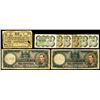 Image 1 : Government of Fiji, 1940-42, Lot of 9 Issued Banknotes