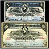 Image 1 : Banco de Guatemala, 1911-1914, Pair of Issued Banknotes