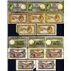 Image 1 : Letzeburg. 20, 50 Franng. Pick # 42a (5); 46a (3). Group of 8 notes