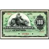 Image 1 : Bono De Caja, El Banco Central Mexicano, 1899 Specimen Banknote.