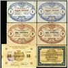 Image 1 : Royal Government, 1914, Quintet of Issued Notes