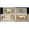 Image 2 : Narodna Banka, 1946, Quartet of Issued Banknotes