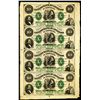 Image 1 : Colorful Uncut Sheet of Shreveport Obsoletes.