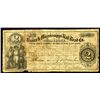Image 1 : Racine & Mississippi Rail Road Co., 1858 Income Scrip Obsolete Banknote.