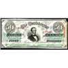 Image 1 : Confederate States of America, October 1863 Issued Banknote