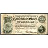 Image 1 : Confederate States of America. 1864. $500.