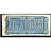 Image 2 : CSA, February 1864 Issued Banknote with "In Memoriam" Overprint on Back.