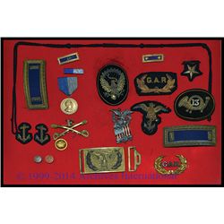 Civil War Badges, Buckles, and Pins.