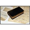 Image 1 : Miniature Civil War Bible and Civil War Letter.