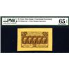 Image 2 : First Issue, 25 Cents, Uniface Wide Margin Front Specimen, Fr.1282spwmf.